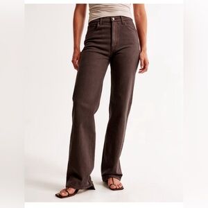 High Rise 90s Relaxed Jean-brown